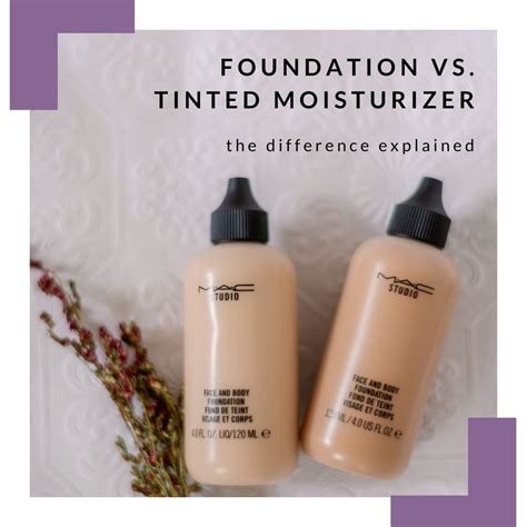 tinted moisturizer vs regular